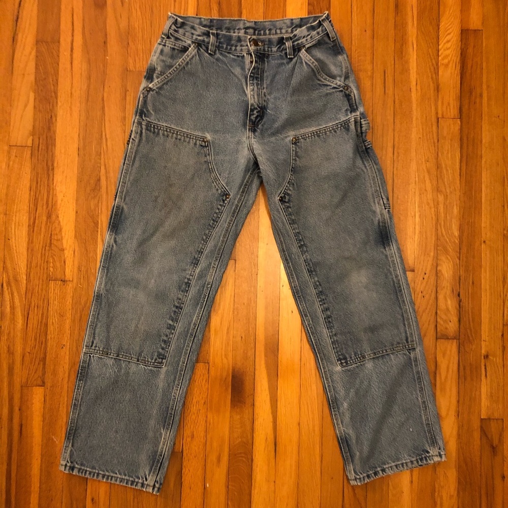 Carhartt Double Front Work Jeans Carpenter Pants